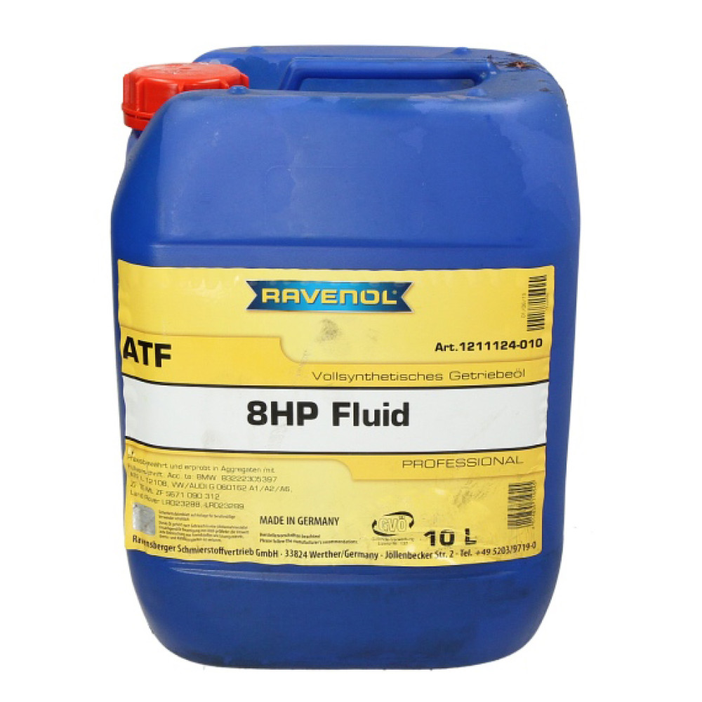 10л - RAVENOL ATF 8HP FLUID АКПП трансмиссионное масло 10л - RAVENOL ATF 8HP FLUID АКПП трансмиссионное масло