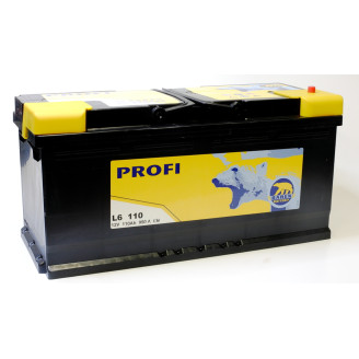 110Ah BAREN 950A,12V Akumulators PROFI (-+) 394x175x190 12V