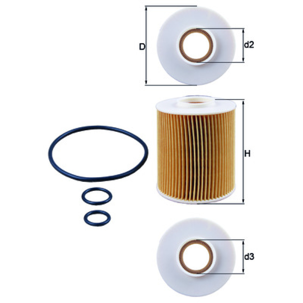 OX163/4D KNECHT MAHLE FILTER oil filter OX163/4D KNECHT MAHLE FILTER oil filter