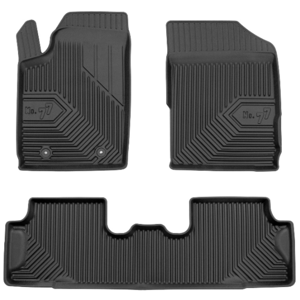 PEUGEOT PARTNER I 1996 - 2010 gada 3d Gumijas paklāju komplekts 4gab. FROGUM 77409170
