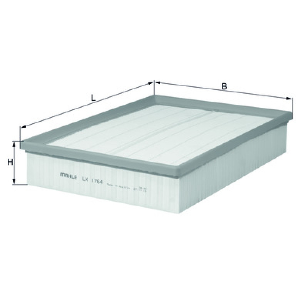 LX1764 KNECHT MAHLE FILTER gaisa filtrs LX1764 KNECHT MAHLE FILTER gaisa filtrs