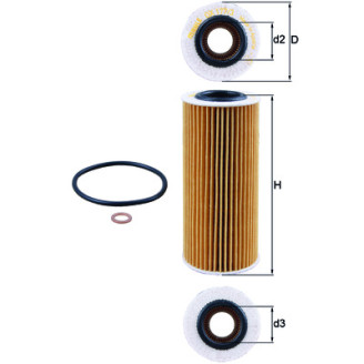 OX437D KNECHT MAHLE FILTER oil filter