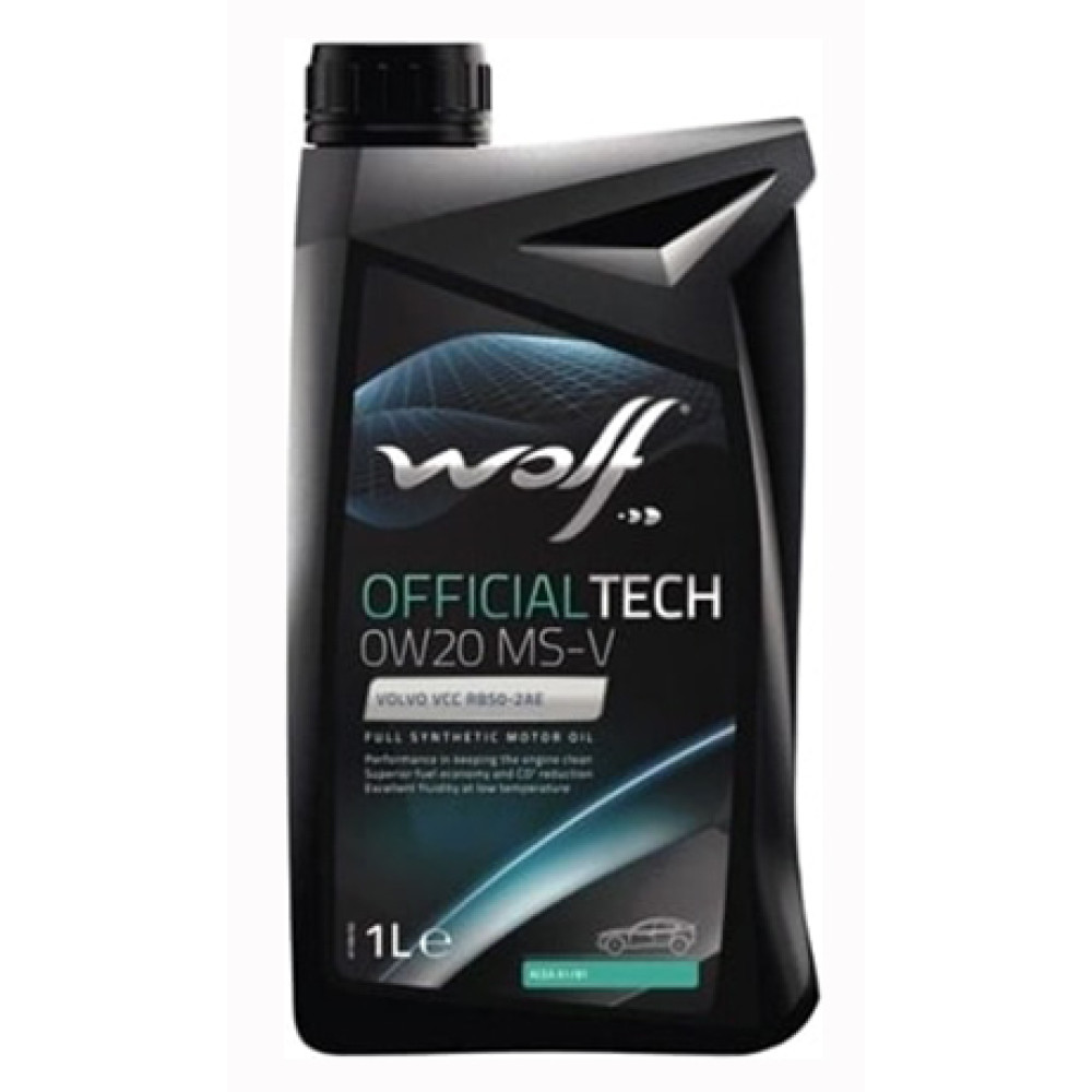 1L - 0W20 OFFICIALTECH MS-V Volvo sintetiskā motoreļļa 0W-20 1L - 0W20 OFFICIALTECH MS-V Volvo sintetiskā motoreļļa 0W-20
