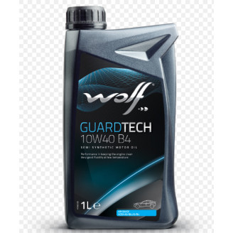 1L - 10W40 WOLF GUARDTECH pussintetiskā motoreļļa