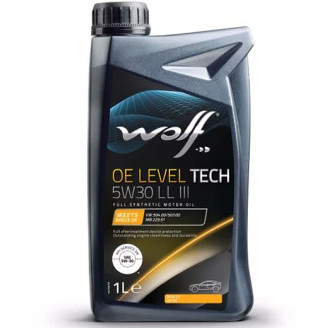 1L - 5W30 WOLF OE LEVELTECH LL3 motoreļļa