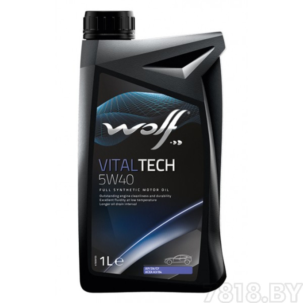 1L - 5W40 WOLF VITALTECH VW505.00 sintetiskā motoreļļa 5W-40 1L - 5W40 WOLF VITALTECH VW505.00 sintetiskā motoreļļa 5W-40