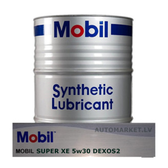 1L - 5w30 MOBIL XE SUPER 3000  izlejamā motoreļļa no mucas, plastmasas traukā