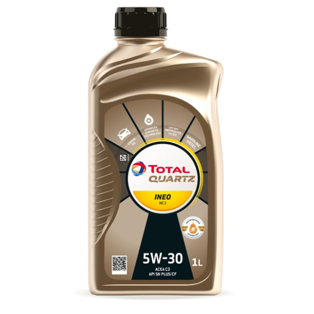 1L - 5w30 TOTAL QUARTZ INEO MC3 variklio alyva 1L - 5w30 TOTAL QUARTZ INEO MC3 variklio alyva