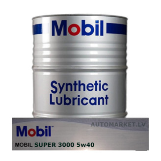 1L - 5w40 MOBIL SUPER 3000 X1  izlejamā motoreļļa no mucas, plastmasas traukā - Akcijas cena sūtījumiem uz pakomātiem
