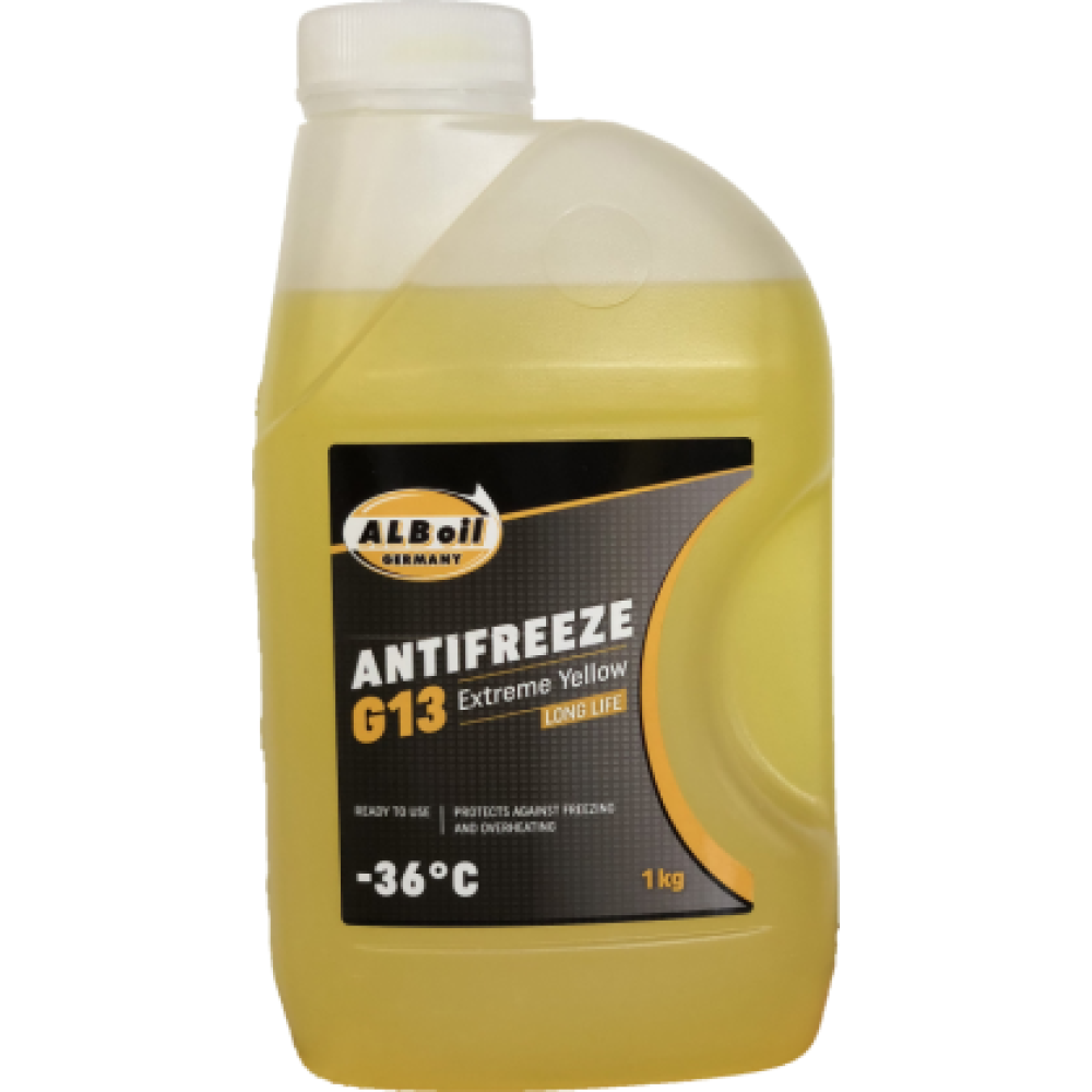 1kg Antifrizas geltonas G13+ ALBURNUS -36C