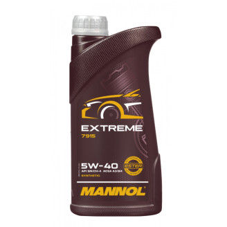 1L - 5w40 EXTREME  MANNOL 7915 motoreļļa