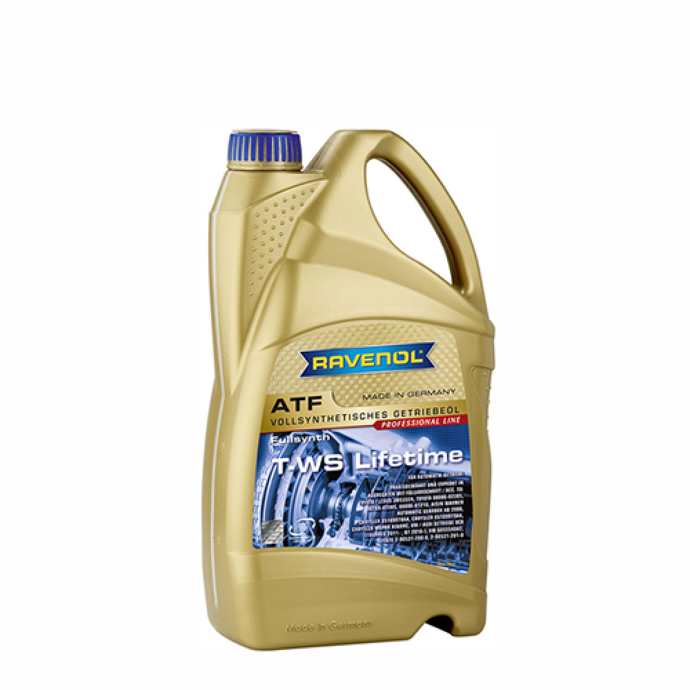 1л - RAVENOL ATF T-WS Lifetime АКПП трансмиссионное масло авто с 2008г. Volvo Audi VW BMW TOYOTA MAZDA PEUGEOT и др.