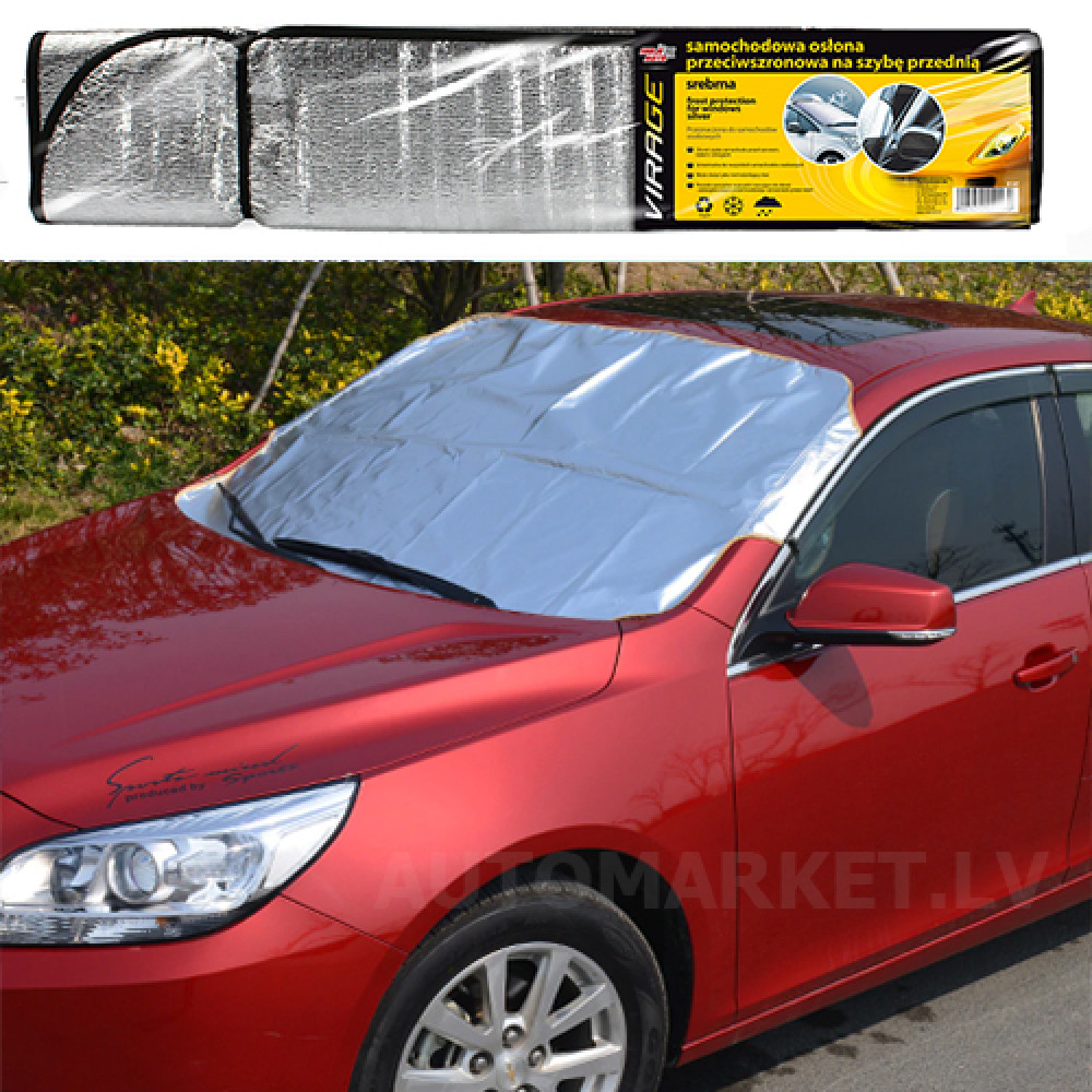 Vasaras pretpārkāršanas pārklājs Auto vējstiklam 200x70cm
