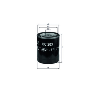 OC203 KNECHT MAHLE FILTER õlifilter