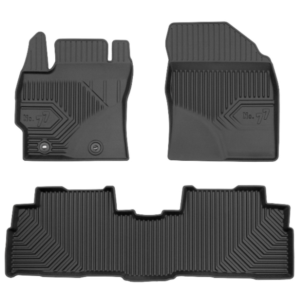 TOYOTA VERSO II 2009 - 2018 gada 3d Gumijas paklāju komplekts 4gab. FROGUM 77425224