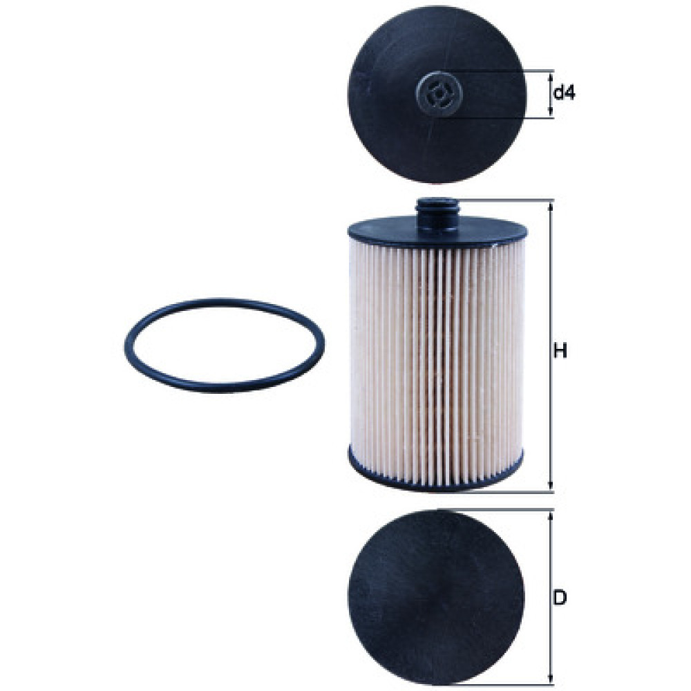 KX226D KNECHT MAHLE FILTER топливный фильтр