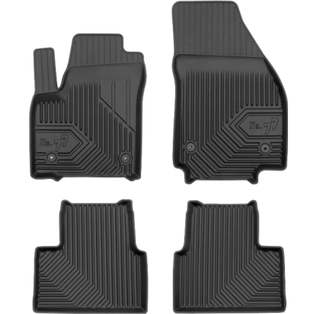OPEL MERIVA B 2010 - 2017 gada 3d Gumijas paklāju komplekts 4gab. FROGUM 77426276