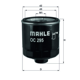OC295 KNECHT MAHLE FILTER õlifilter