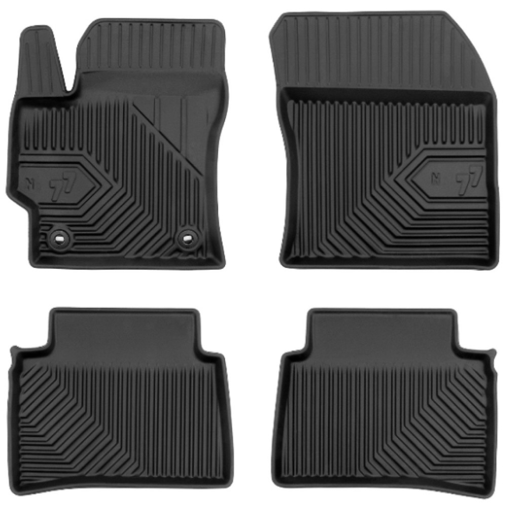 TOYOTA COROLLA XII no 2018 gada 3d Gumijas paklāju komplekts 4gab. FROGUM 77408333 TOYOTA COROLLA XII no 2018 gada 3d Gumijas paklāju komplekts 4gab. FROGUM 77408333