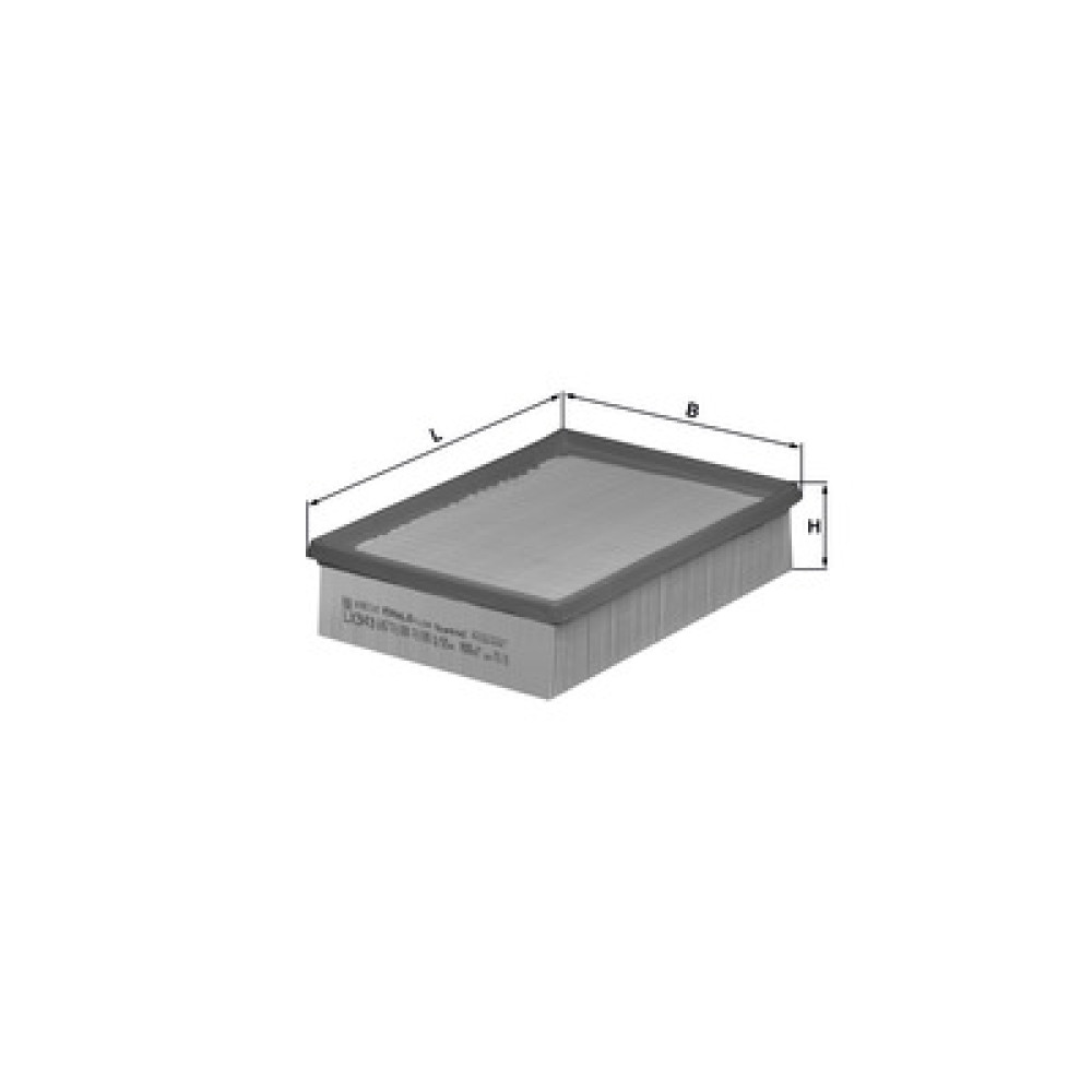 LX343 KNECHT MAHLE FILTER воздушный фильтр
