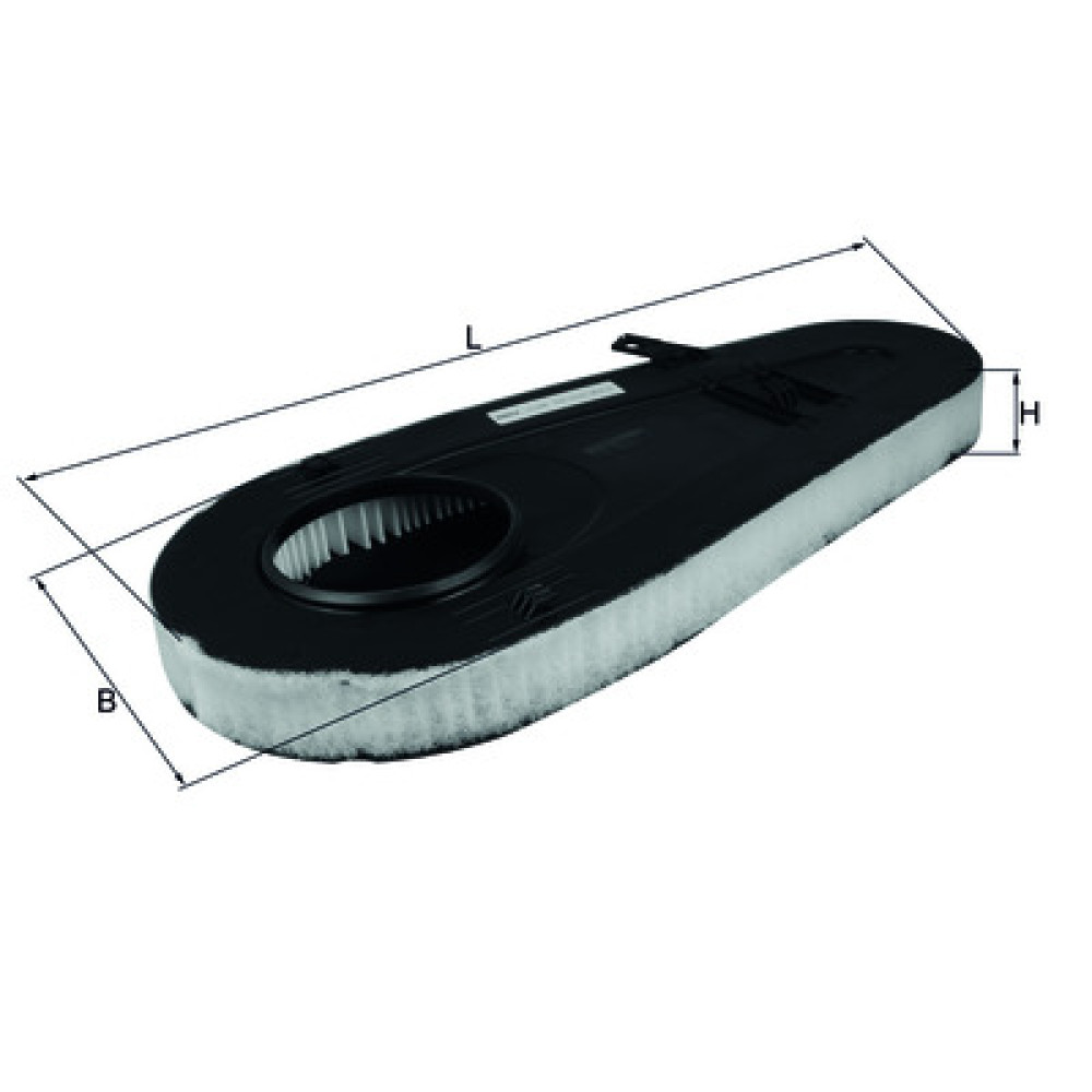 LX3598 KNECHT MAHLE FILTER воздушный фильтр