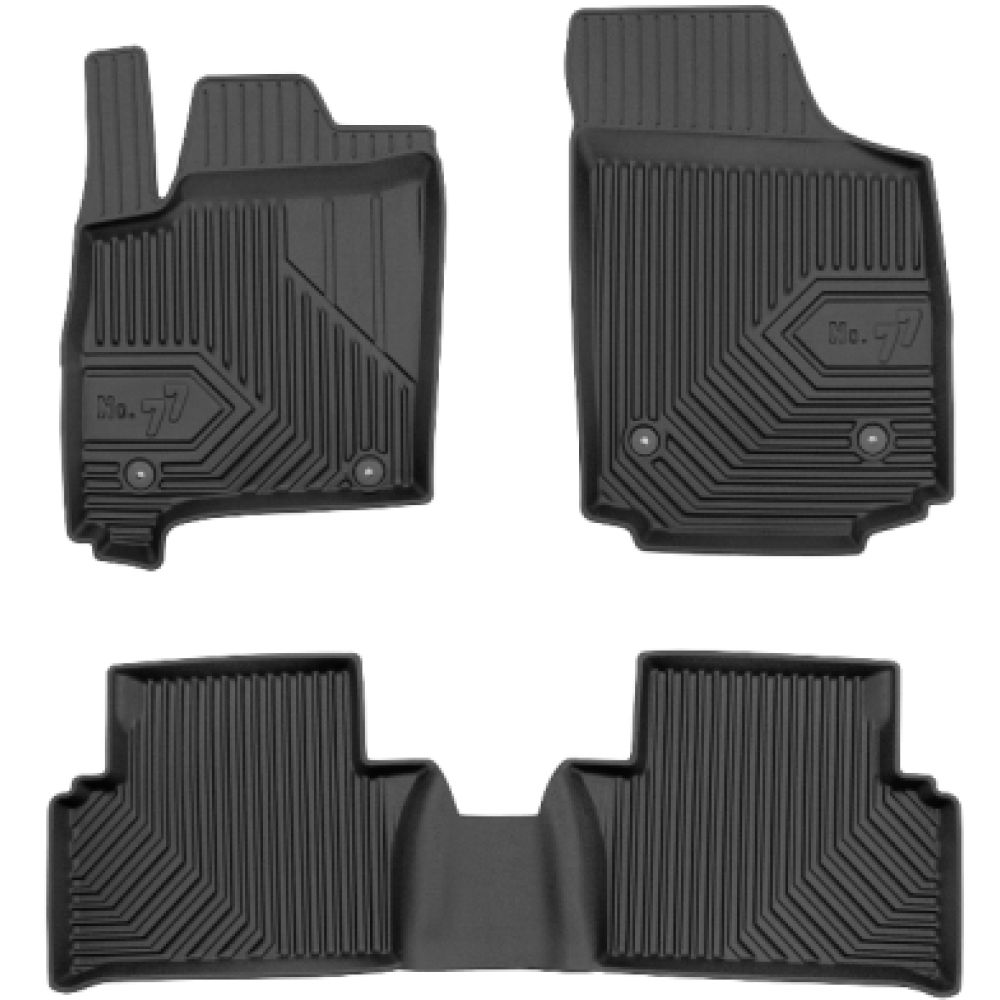 OPEL MERIVA A 2003 - 2010 gada 3d Gumijas paklāju komplekts 4gab. FROGUM 77426382