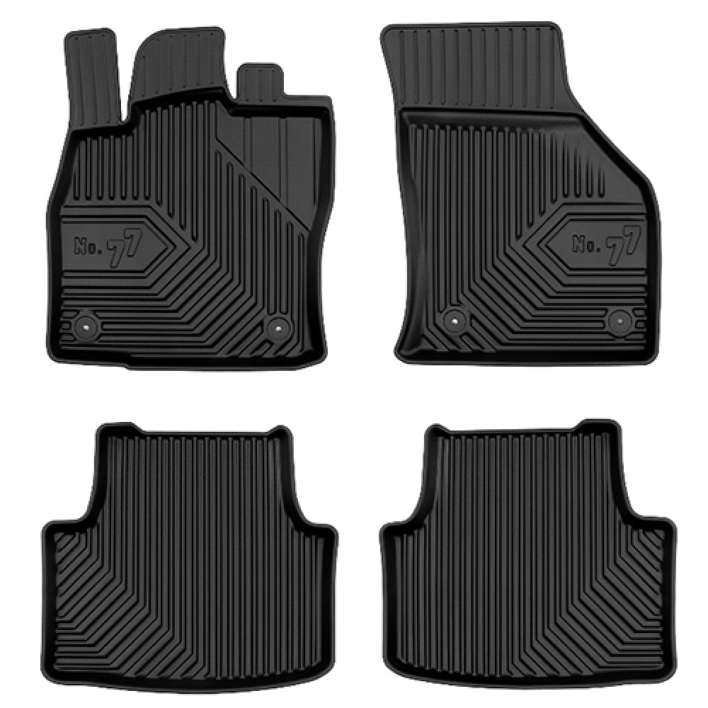 SKODA OCTAVIA III alates 2013. aastast. OCTAVIA III SCOUT alates 2014, OCTAVIA III RS alates 2015, OCTAVIA IV alates 2019 3D kummikatted 4tk. FROGUM 77407015