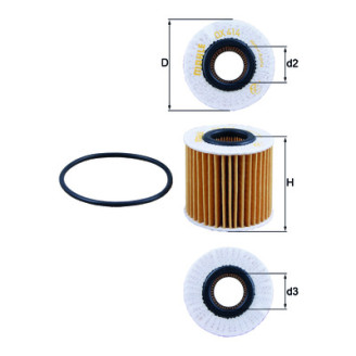 OX414D2 KNECHT MAHLE FILTER oil filter