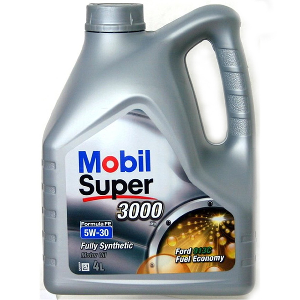 4L - 5w30 MOBIL Formula FE SUPER 3000 sintētiskā motoreļļa 5w-30 4L - 5w30 MOBIL Formula FE SUPER 3000 sintētiskā motoreļļa 5w-30