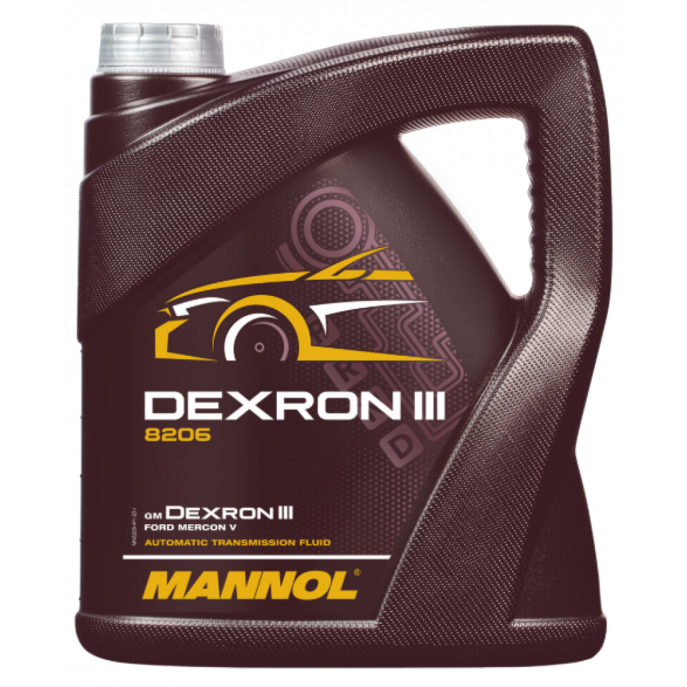 4Л - DEXRON III AUTOMATIC MANNOL 8206 трансмиссионное масло