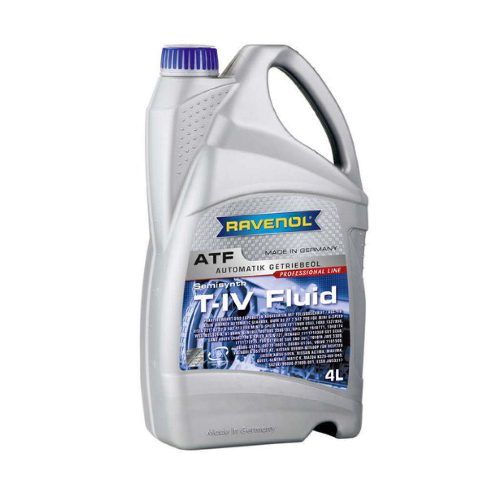 4l - RAVENOL ATF T-IV automaatkäigukasti transmissiooniõli