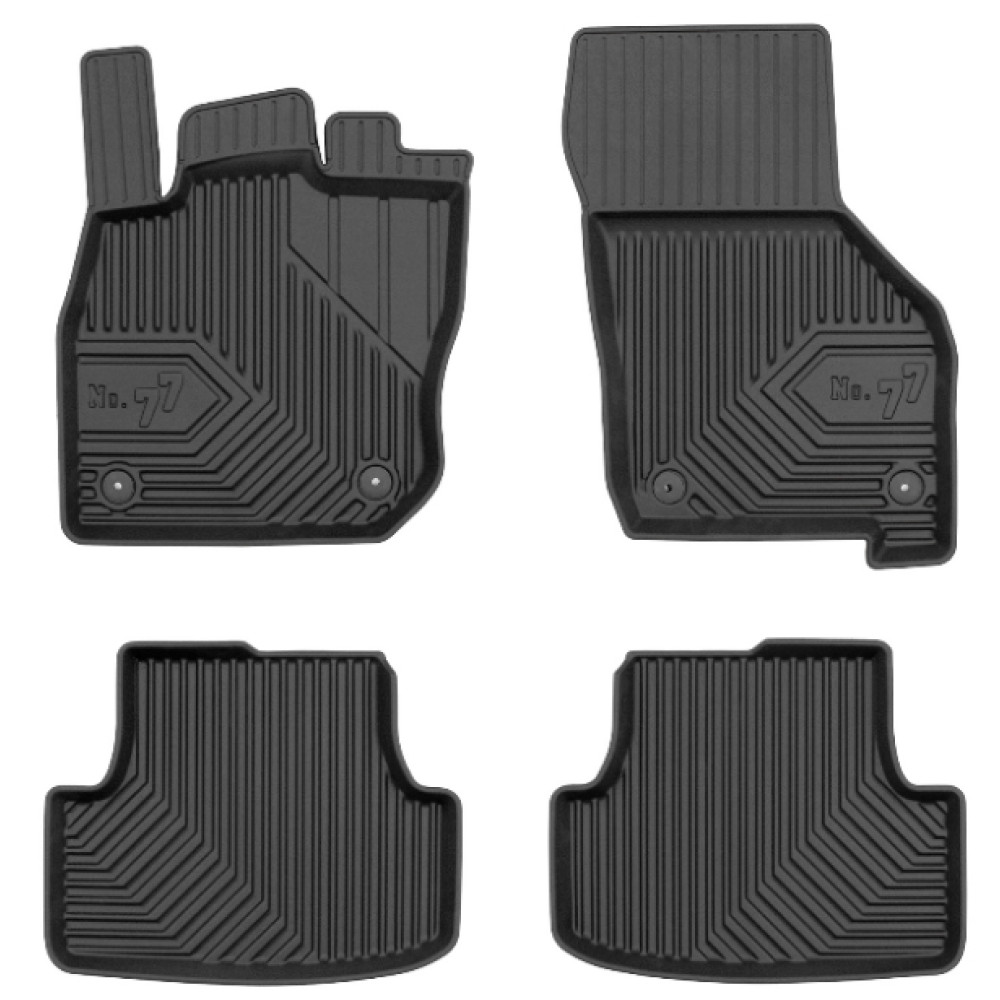 VOLKSWAGEN GOLF VIII HYBRYD no 2020 gada 3d Gumijas paklāju komplekts 4gab. FROGUM 77425002 VOLKSWAGEN GOLF VIII HYBRYD no 2020 gada 3d Gumijas paklāju komplekts 4gab. FROGUM 77425002