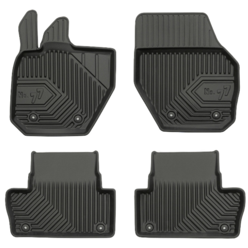 VOLVO XC60 I 2008 - 2017 gada 3d Gumijas paklāju komplekts 4gab. FROGUM 77408517