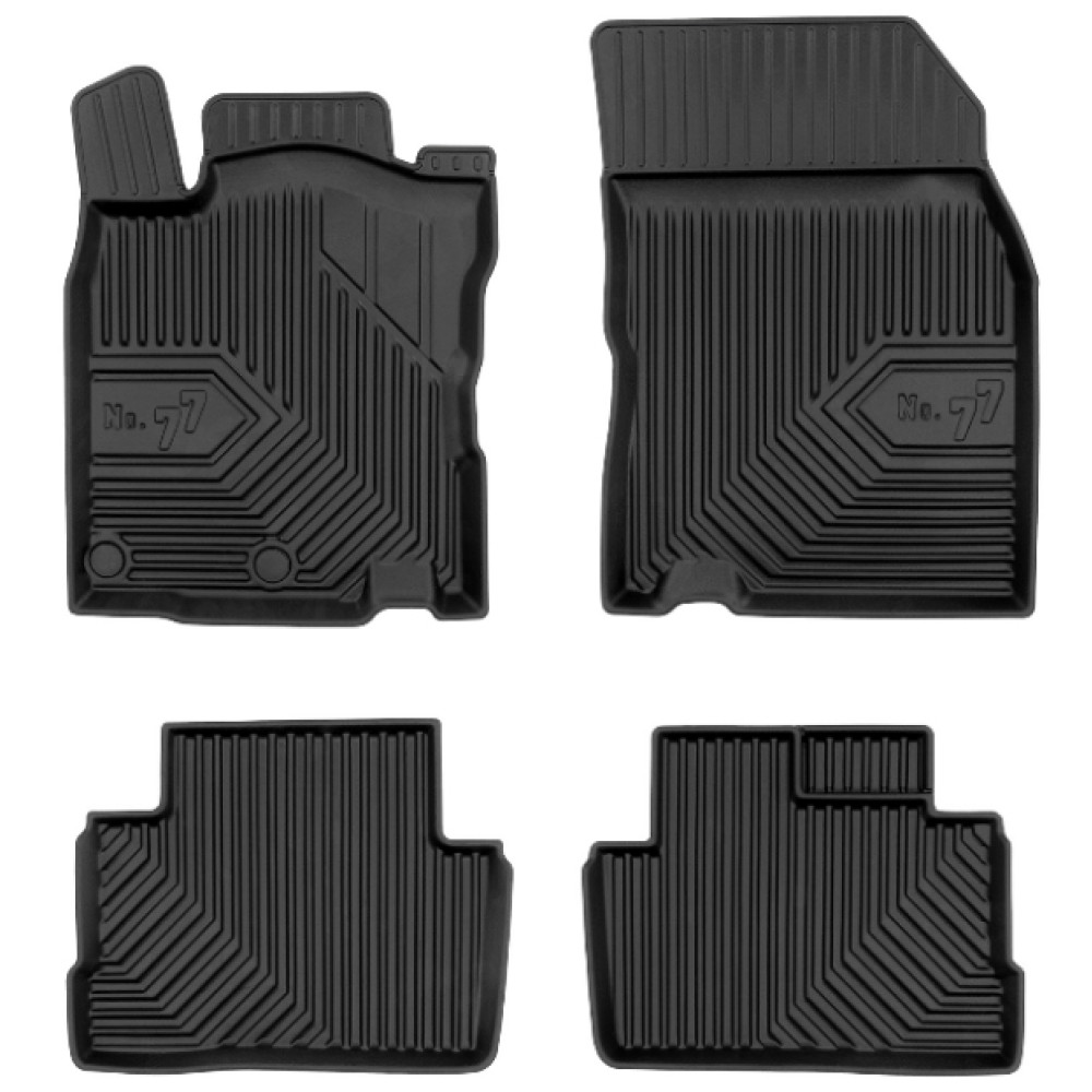 NISSAN QASHQAI II no 2013 - 2021 gada 3d Gumijas paklāju komplekts 4gab. FROGUM 77409538 NISSAN QASHQAI II no 2013 - 2021 gada 3d Gumijas paklāju komplekts 4gab. FROGUM 77409538