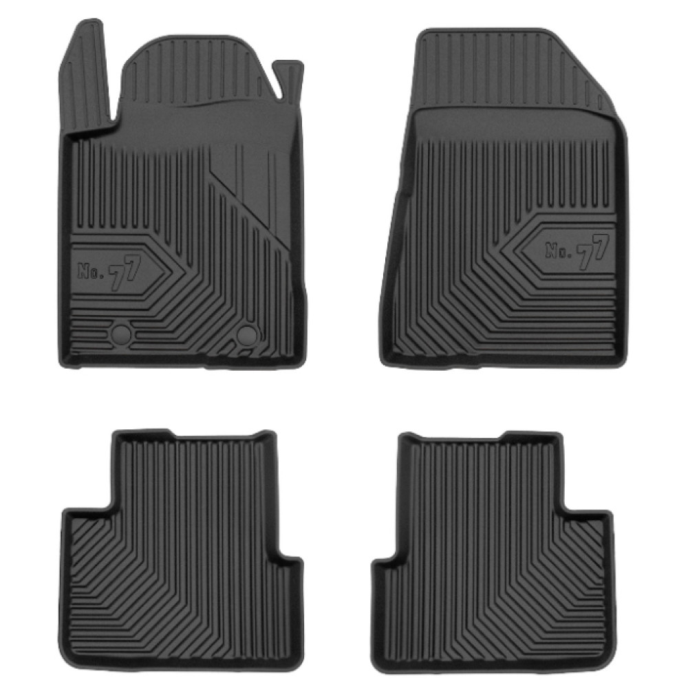 FIAT BRAVO II HB 2007 - 2014 metų, LANCIA DELTA III 2008 - 2014 metų 3d Guminiai kilimėliai komplektas 4vnt. FROGUM 77425583
