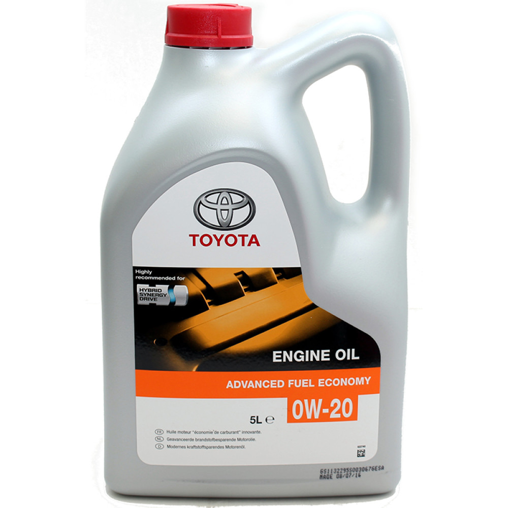 5l - 0W20 TOYOTA AFE sünteetiline mootoriõli
