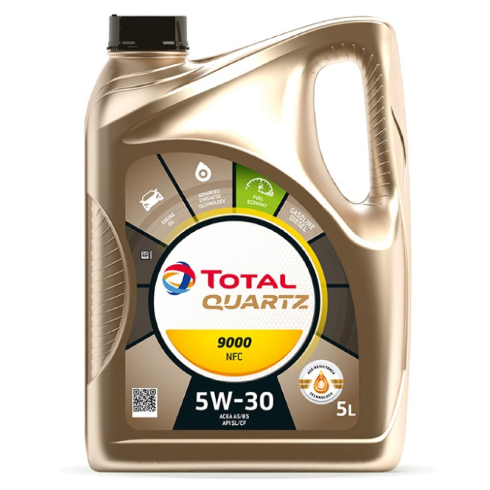 5L - 5w30 TOTAL QUARTZ 9000 NFC A5 B5 motoreļļa 5w-30 5L - 5w30 TOTAL QUARTZ 9000 NFC A5 B5 motoreļļa 5w-30