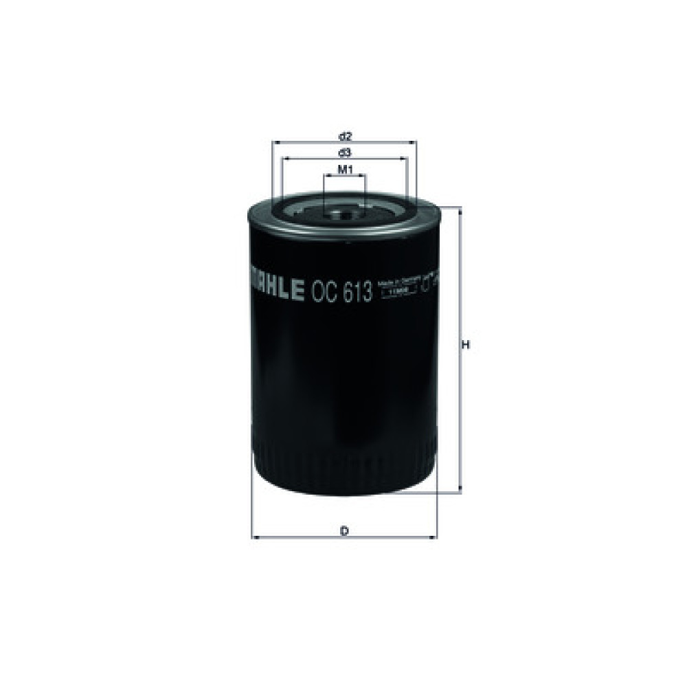 OC613 KNECHT MAHLE FILTER õlifilter