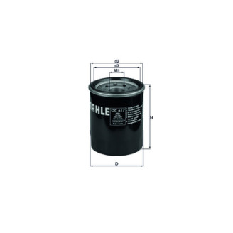 OC617 KNECHT MAHLE FILTER oil filter