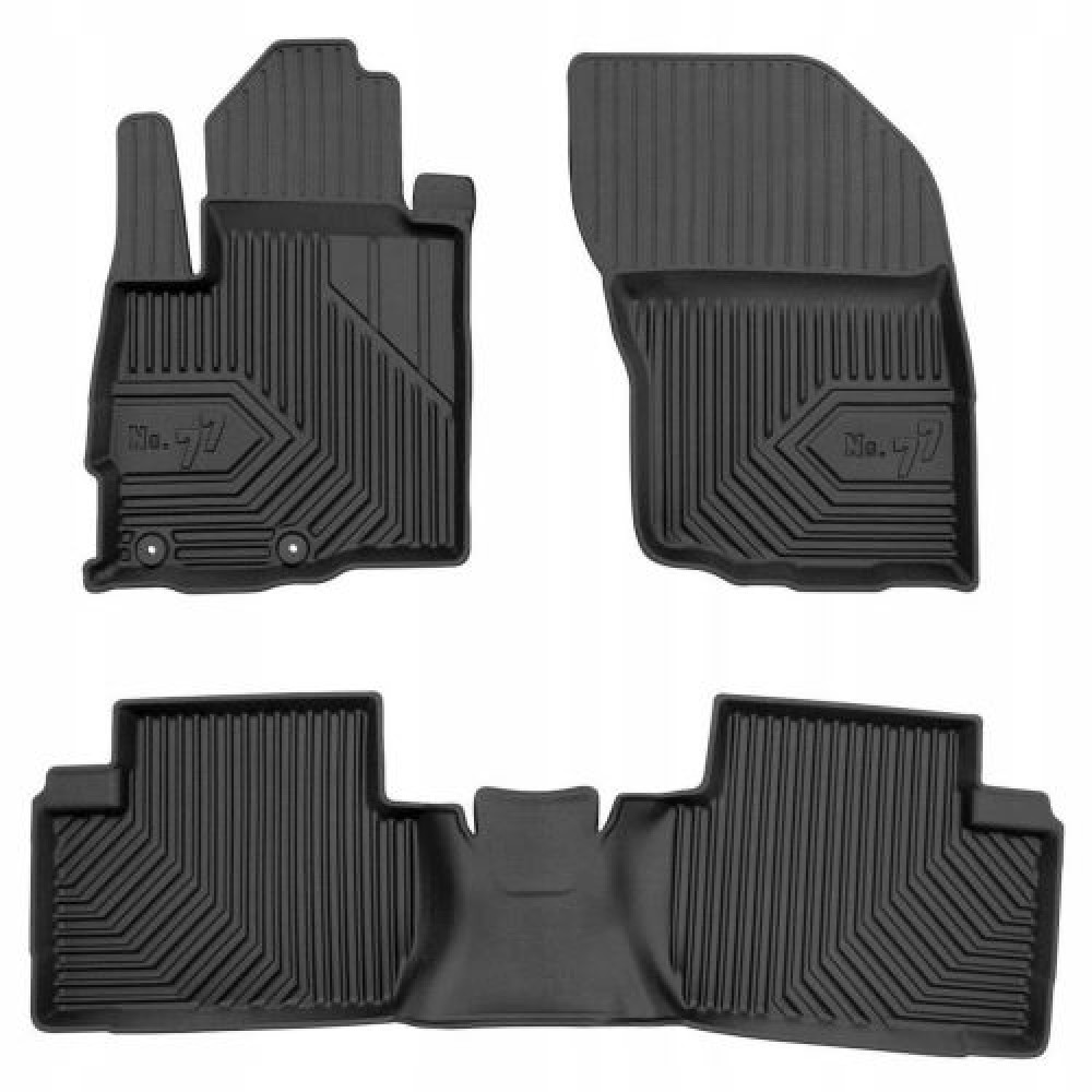 MITSUBISHI OUTLANDER II 2006 - 2012 gada 3d Gumijas paklāju komplekts 4gab. FROGUM 77427075