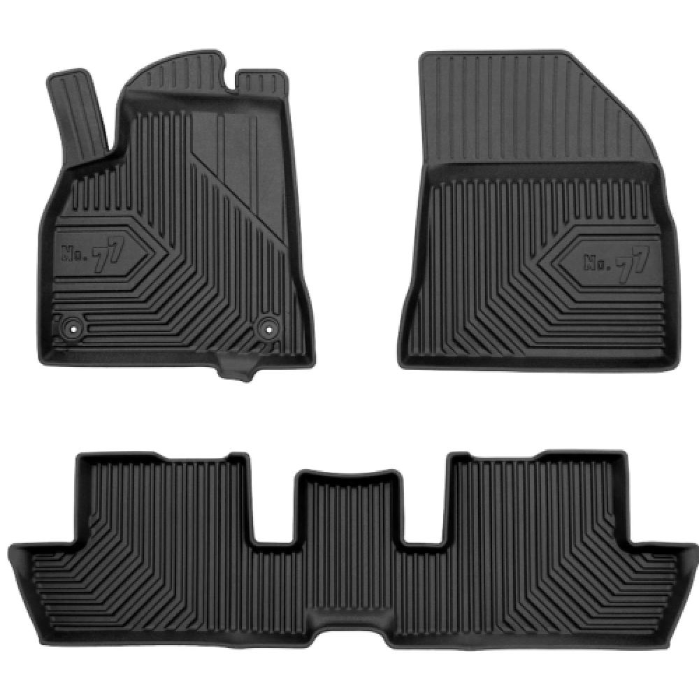 PEUGEOT 3008 I no 2009 - 2016 gada 3d Gumijas paklāju komplekts 4gab. FROGUM 77427273