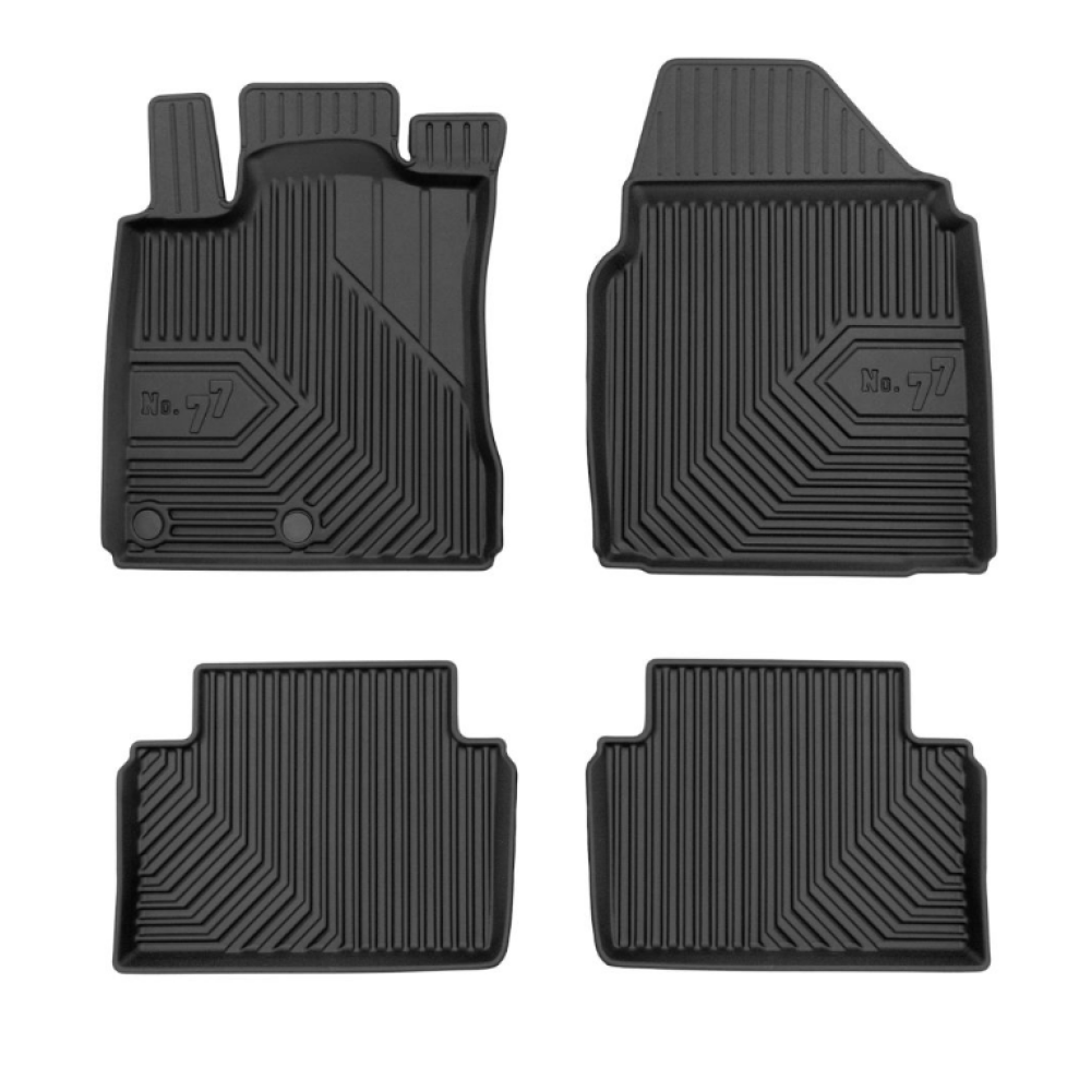 NISSAN QASHQAI I 2006 - 2013 gada 3d Gumijas paklāju komplekts 4gab. FROGUM 77426733