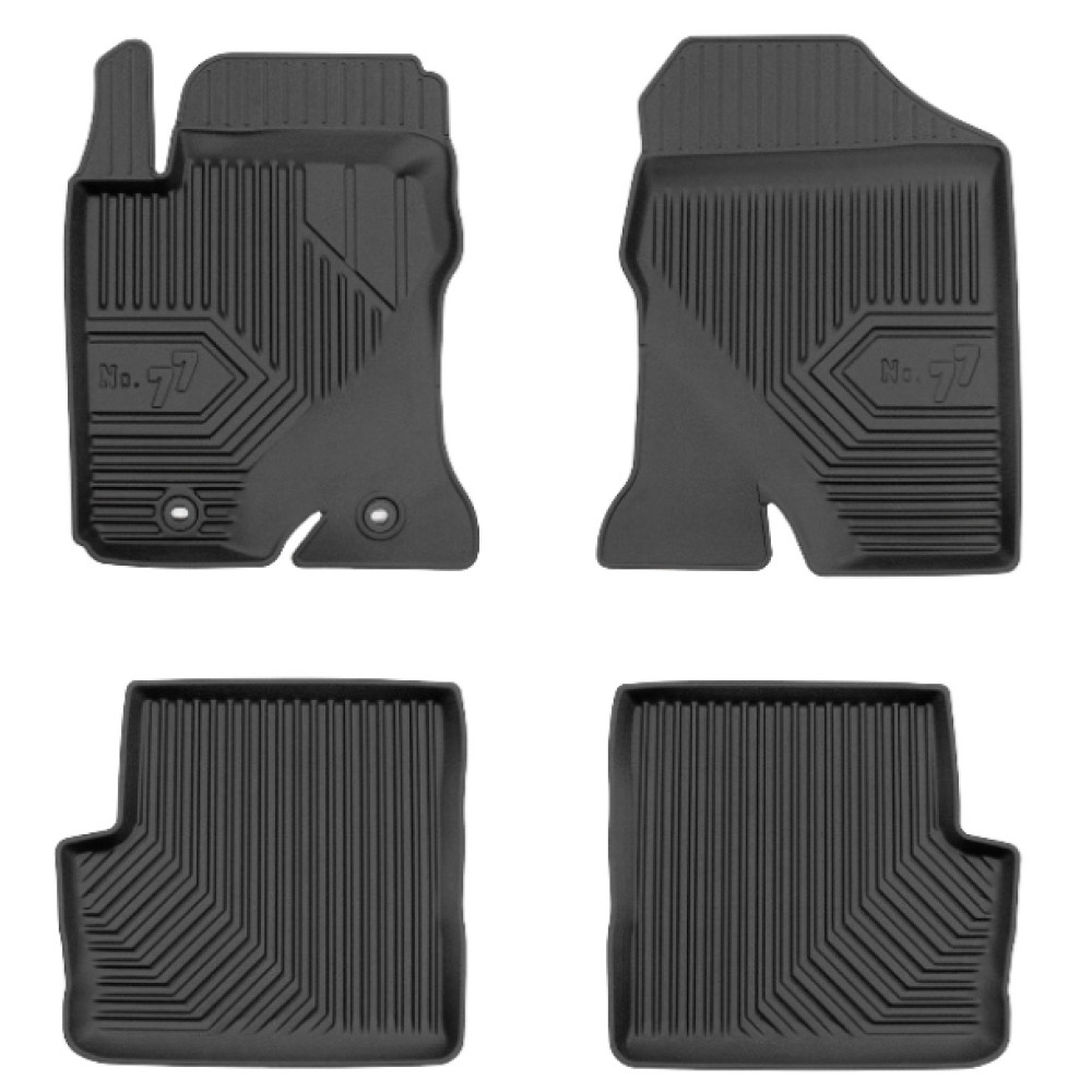 TOYOTA COROLLA IX E120 no 2001 - 2007 gada 3d Gumijas paklāju komplekts 4gab. FROGUM 77425736 TOYOTA COROLLA IX E120 no 2001 - 2007 gada 3d Gumijas paklāju komplekts 4gab. FROGUM 77425736