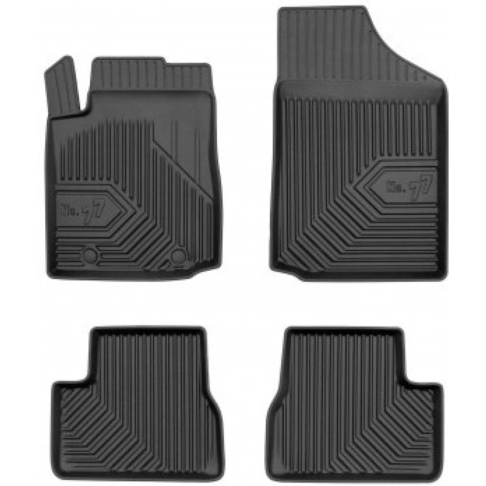 CITROEN C3 I 2002 - 2010 metų 3d Guminiai kilimėliai komplektas 4vnt. FROGUM 77427419