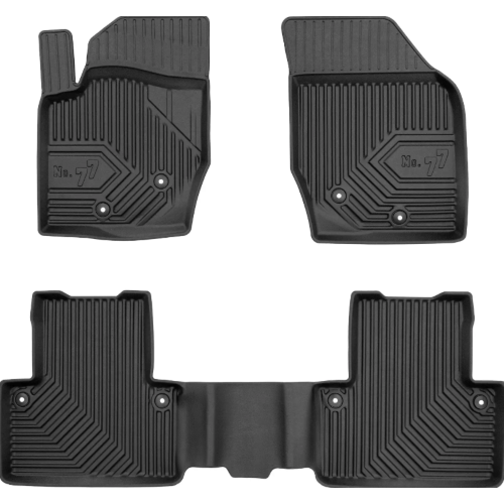 VOLVO XC90 I 2003 - 2014 gada 3d Gumijas paklāju komplekts 4gab. FROGUM 77427426