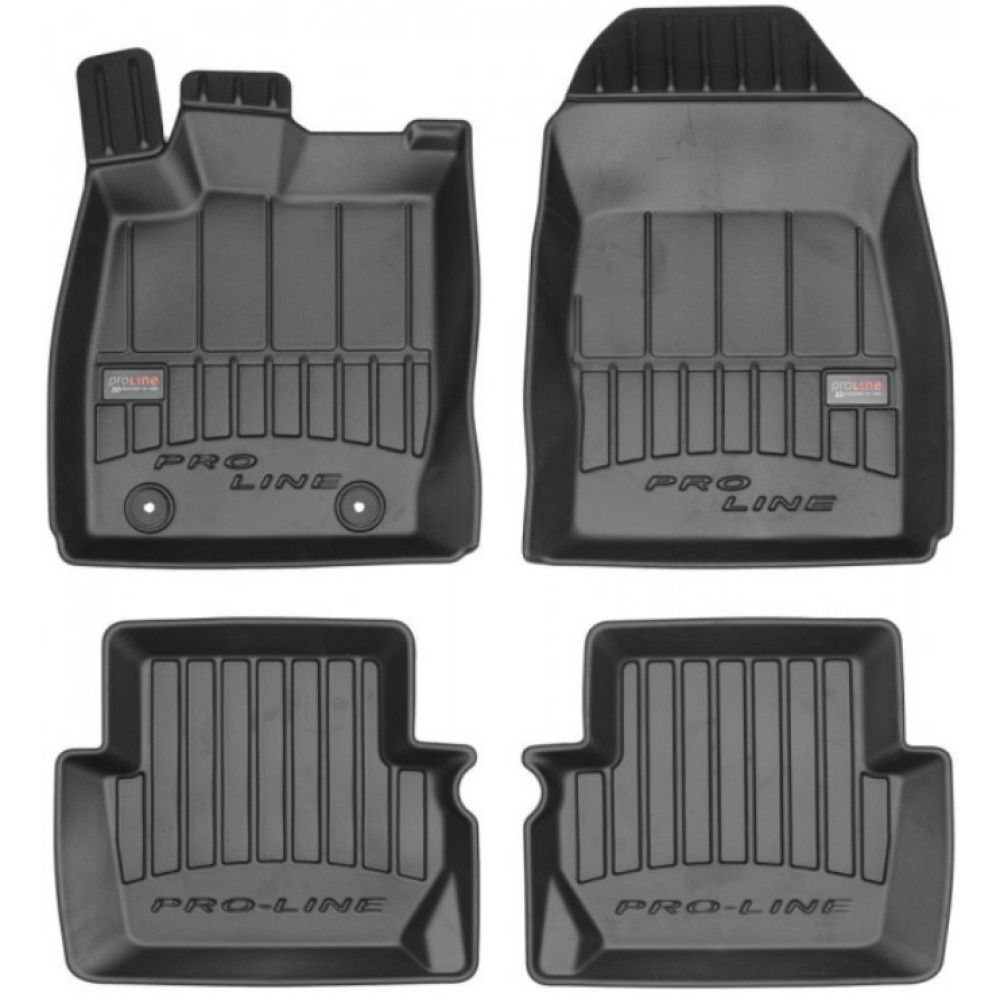 FORD FIESTA MK VI 2008 - 2017 3D Gumijas paklāju komplekts 4gab. FROGUM 3D407565 FORD FIESTA MK VI 2008 - 2017 3D Gumijas paklāju komplekts 4gab. FROGUM 3D407565