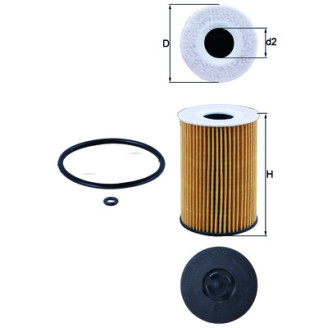 OX787D KNECHT MAHLE FILTER oil filter