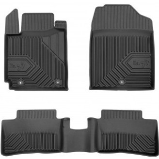 KIA PICANTO II 2011 - 2017, KIA PICANTO III from 2017 3D Set of Rubber Mats 4pcs. FROGUM 77426795