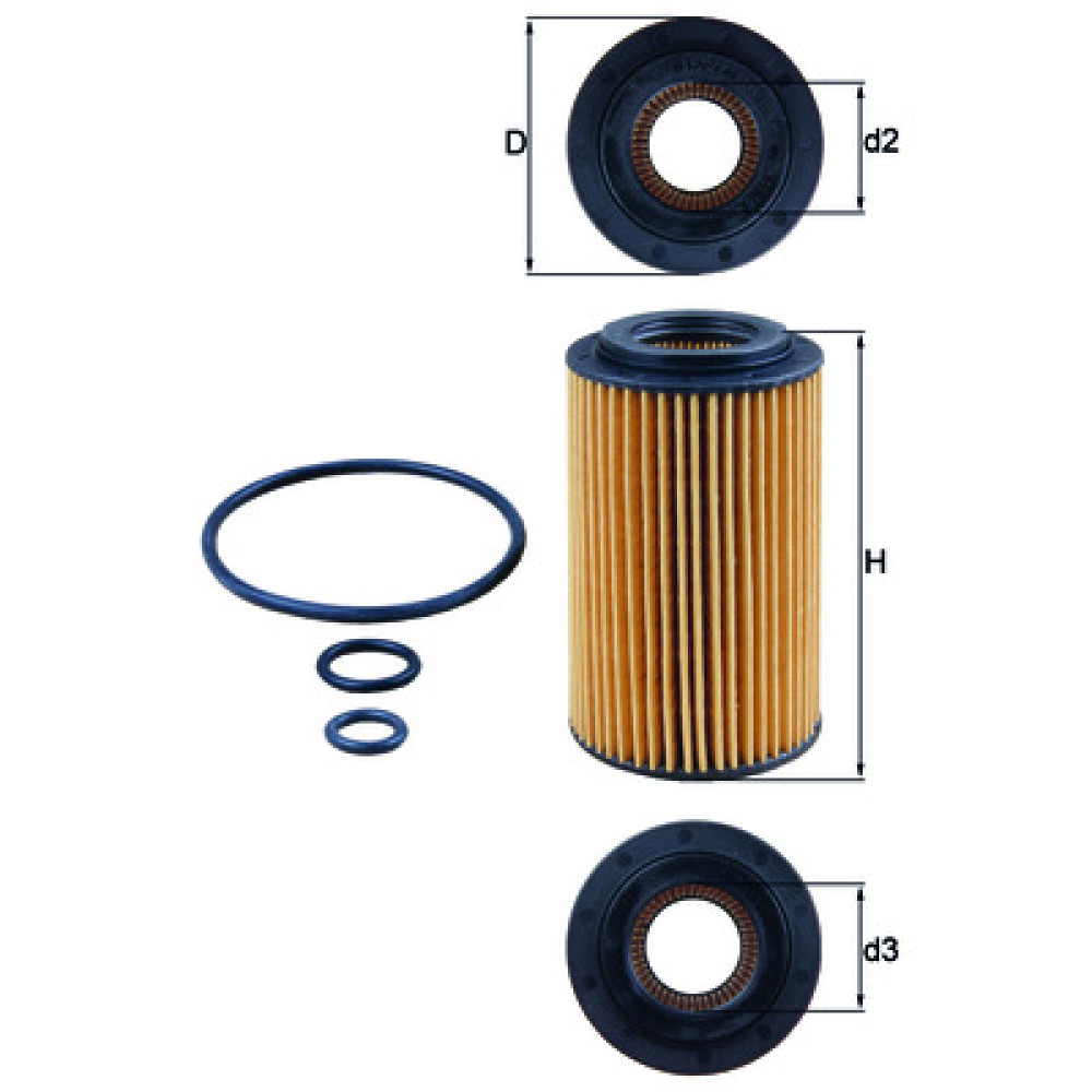 OX153/7D2 KNECHT MAHLE FILTER oil filter OX153/7D2 KNECHT MAHLE FILTER oil filter