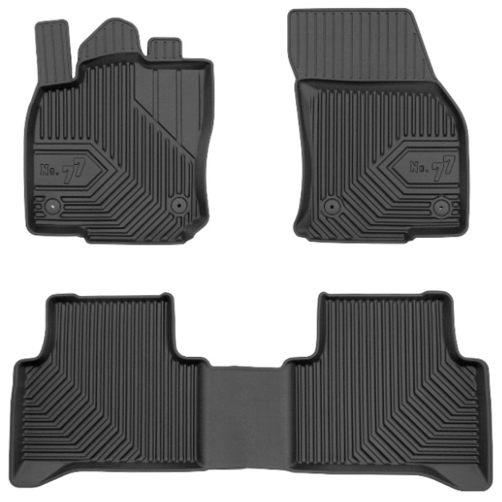 VOLKSWAGEN TOURAN II no 2015 gada 3d Gumijas paklāju komplekts 4gab. FROGUM 77409804 VOLKSWAGEN TOURAN II no 2015 gada 3d Gumijas paklāju komplekts 4gab. FROGUM 77409804